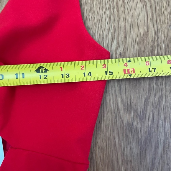 NWT the fashion poet red midi dress - Picture 7 of 8